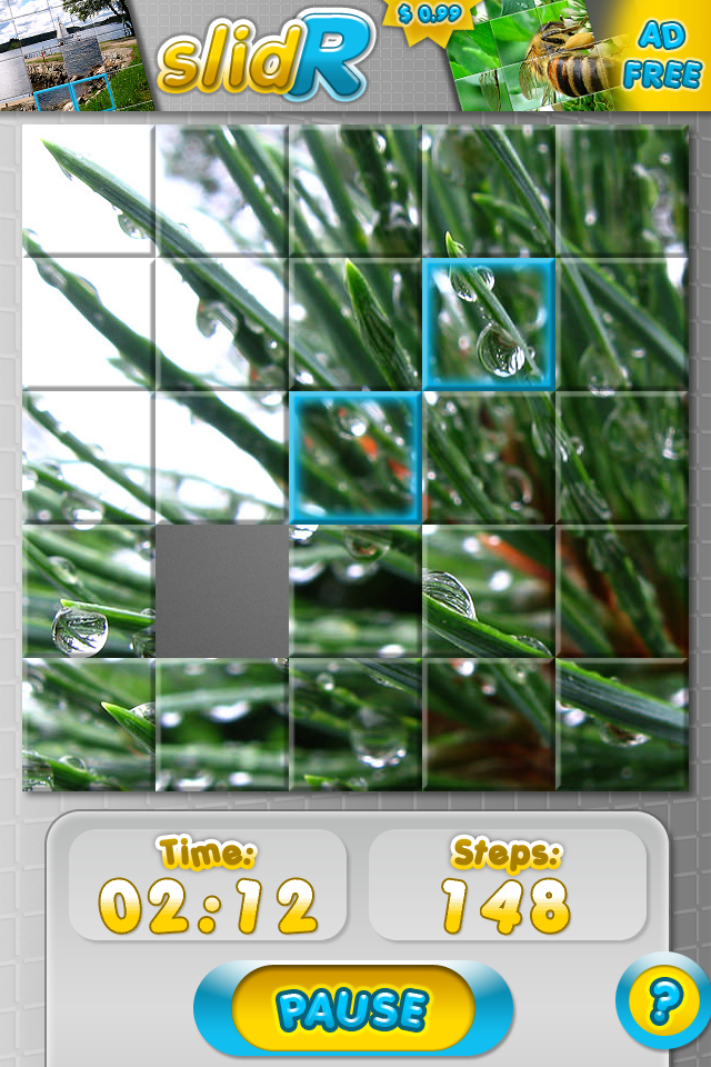Screenshot slidR lite Screenshot slidR lite
